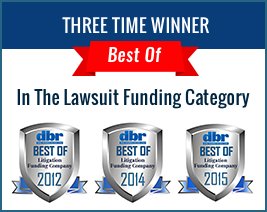 DBR Recognizes Injury Funds Now as a Top Lawsuit Funding Company for a Third Time